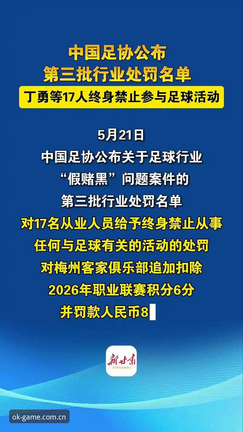 中国足协第三批禁足名单全面解析：65人受罚背后的行业变革与创新治理